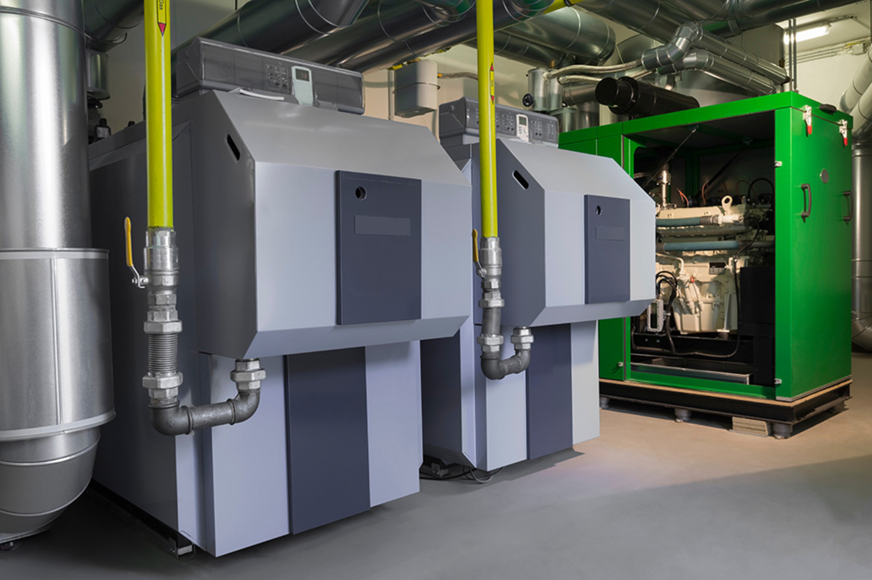Blockheiz­kraftwerk bei Elektro Köll GmbH in Hausham
