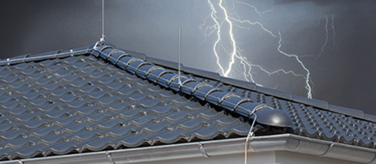 Äußerer Blitzschutz bei Elektro Köll GmbH in Hausham